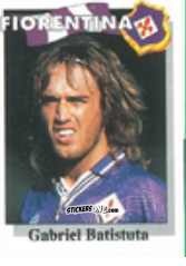 Figurina Gabriel Batistuta - Calcio Flash 1995 n. 87 - Euroflash