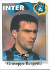 Cromo Giuseppe Bergomi - Calcio Flash 1995 n. 126 - Euroflash