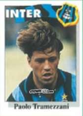 Sticker Paolo Tramezzani - Calcio Flash 1995 n. 127 - Euroflash
