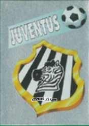 Sticker Scudetto Juventus - Calcio Flash 1995 n. SC9 - Euroflash