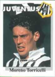 Figurina Moreno Torricelli - Calcio Flash 1995 n. 146 - Euroflash