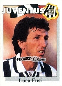 Figurina Luca Fusi - Calcio Flash 1995 n. 147 - Euroflash