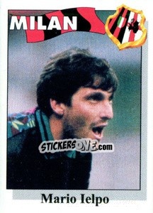 Cromo Mario Ielpo - Calcio Flash 1995 n. 179 - Euroflash