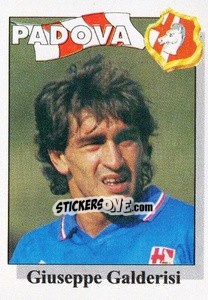 Sticker Giuseppe Galderisi - Calcio Flash 1995 n. 230 - Euroflash