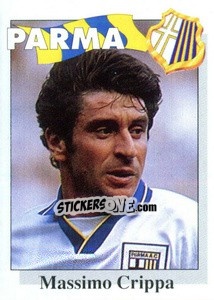 Figurina Massimo Crippa - Calcio Flash 1995 n. 241 - Euroflash