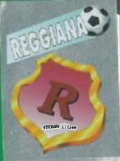 Cromo Scudetto Reggiana - Calcio Flash 1995 n. SC15 - Euroflash