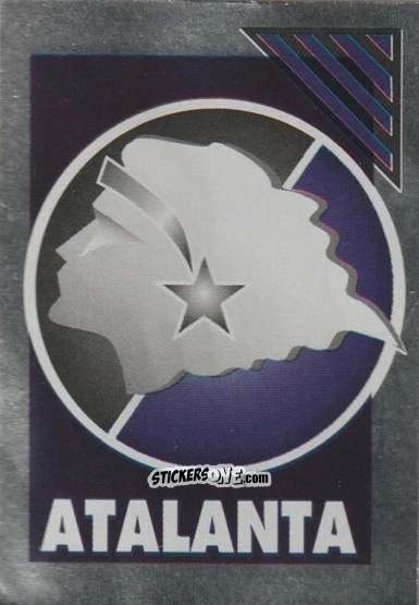 Sticker Scudetto Atalanta - Calcio Flash 1996 n. SC1 - Euroflash