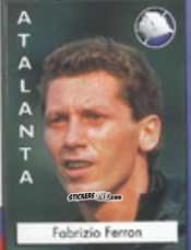 Figurina Fabrizio Ferron - Calcio Flash 1996 n. 1 - Euroflash