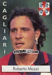 Cromo Roberto Muzzi - Calcio Flash 1996 n. 52 - Euroflash