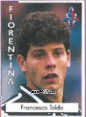 Cromo Francesco Toldo - Calcio Flash 1996 n. 72 - Euroflash