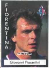 Sticker Giovanni Piacentini - Calcio Flash 1996 n. 81 - Euroflash