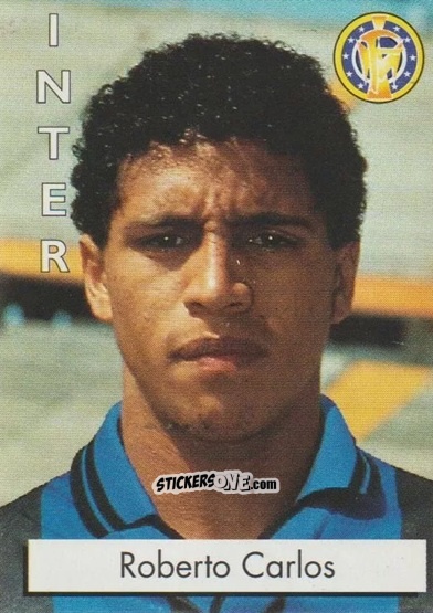 Figurina Roberto Carlos - Calcio Flash 1996 n. 93 - Euroflash