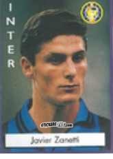 Cromo Javier Zanetti - Calcio Flash 1996 n. 98 - Euroflash