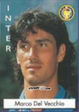 Cromo Marco Del Vecchio - Calcio Flash 1996 n. 105 - Euroflash