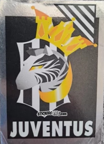 Sticker Scudetto Juventus - Calcio Flash 1996 n. SC7 - Euroflash