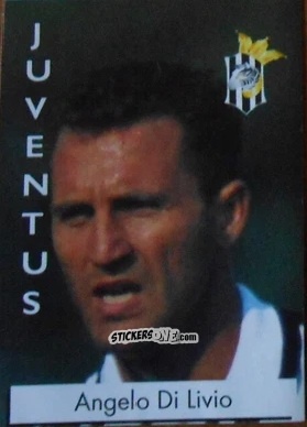 Cromo Angelo Di Livio - Calcio Flash 1996 n. 117 - Euroflash
