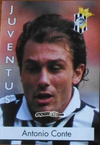 Sticker Antonio Conte - Calcio Flash 1996 n. 119 - Euroflash