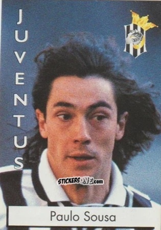Sticker Paulo Sousa - Calcio Flash 1996 n. 120 - Euroflash