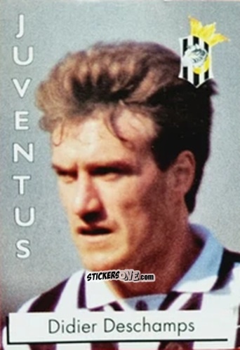Cromo Didier Deschamps - Calcio Flash 1996 n. 121 - Euroflash
