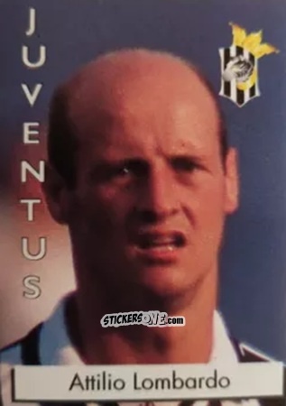 Sticker Attilio Lombardo - Calcio Flash 1996 n. 122 - Euroflash