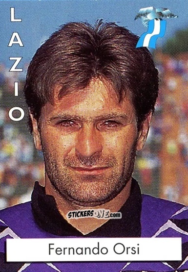 Sticker Fernando Orsi - Calcio Flash 1996 n. 127 - Euroflash