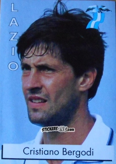 Cromo Cristiano Bergodi - Calcio Flash 1996 n. 133 - Euroflash