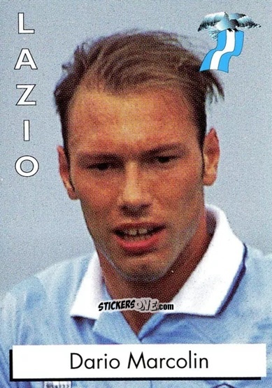 Sticker Dario Marcolin - Calcio Flash 1996 n. 141 - Euroflash