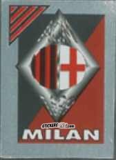 Sticker Scudetto Milan - Calcio Flash 1996 n. SC9 - Euroflash
