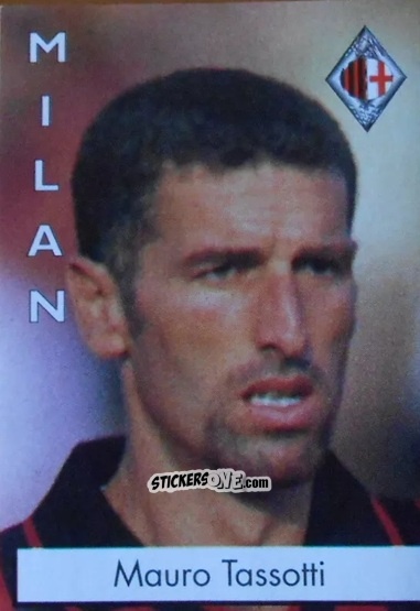 Sticker Mauro Tassotti - Calcio Flash 1996 n. 146 - Euroflash