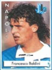 Figurina Francesco Baldini - Calcio Flash 1996 n. 169 - Euroflash