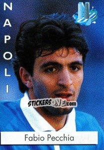 Sticker Fabio Pecchia - Calcio Flash 1996 n. 176 - Euroflash