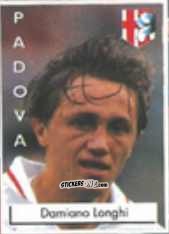 Figurina Damiano Longhi - Calcio Flash 1996 n. 190 - Euroflash