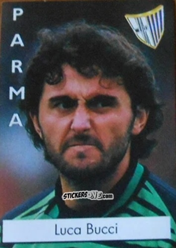 Figurina Luca Bucci - Calcio Flash 1996 n. 198 - Euroflash