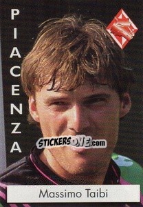 Figurina Massimo Taibi - Calcio Flash 1996 n. 216 - Euroflash