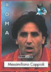 Figurina Massimiliano Cappioli - Calcio Flash 1996 n. 242 - Euroflash