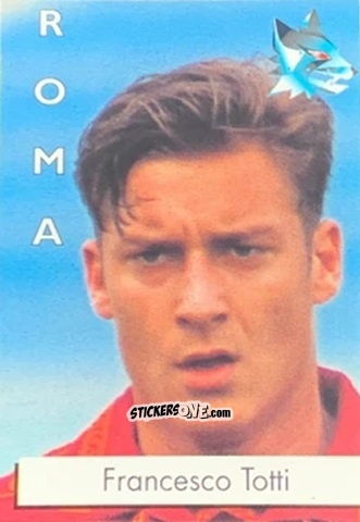 Sticker Francesco Totti - Calcio Flash 1996 n. 248 - Euroflash