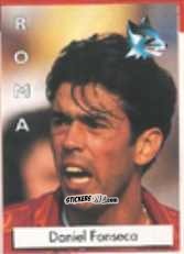 Figurina Daniel Fonseca - Calcio Flash 1996 n. 250 - Euroflash