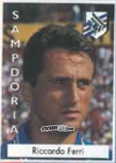 Figurina Riccardo Ferri - Calcio Flash 1996 n. 255 - Euroflash
