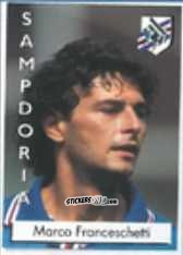 Cromo Marco Franceschetti - Calcio Flash 1996 n. 258 - Euroflash