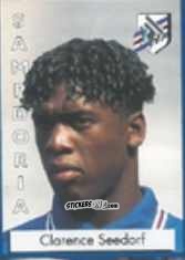 Cromo Clarence Seedorf - Calcio Flash 1996 n. 264 - Euroflash