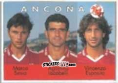 Cromo Marco Sesia / Agostino Iacabelli / Vincenzo Esposito - Calcio Flash 1996 n. 323 - Euroflash
