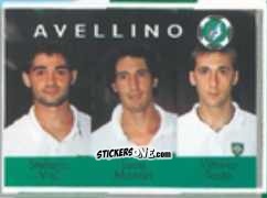 Cromo Stefano Visi / Luca Monari / Vittorio Tosto - Calcio Flash 1996 n. 325 - Euroflash