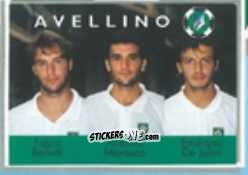 Sticker Fabio Bellotti / Antonio Marasco / Emiliano De Juliis - Calcio Flash 1996 n. 327 - Euroflash