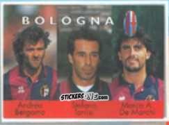 Sticker Andrea Bergamo / Stefano Torrisi / Marco A. De Marchi - Calcio Flash 1996 n. 330 - Euroflash
