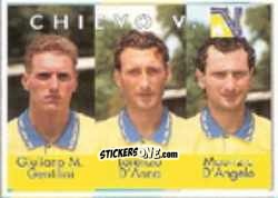 Figurina Giuliano M. Gentilini / Lorenzo D'Anna / Maurizio D'Angelo - Calcio Flash 1996 n. 342 - Euroflash
