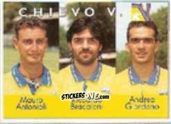 Cromo Mauro Antonioli / Riccardo Bracaloni / Andrea Giordano - Calcio Flash 1996 n. 343 - Euroflash