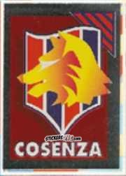 Figurina Scudetto Cosenza - Calcio Flash 1996 n. SC25 - Euroflash