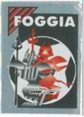 Figurina Scudetto Foggia - Calcio Flash 1996 n. SC27 - Euroflash