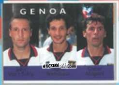 Figurina John Van't Schip / Mario Bortolazzi / Oscar Magoni - Calcio Flash 1996 n. 359 - Euroflash