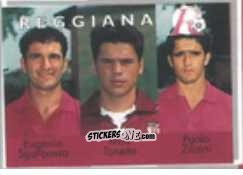 Cromo Eugenio Sgarbossa / Max Tonetto / Paolo Ziliani - Calcio Flash 1996 n. 382 - Euroflash